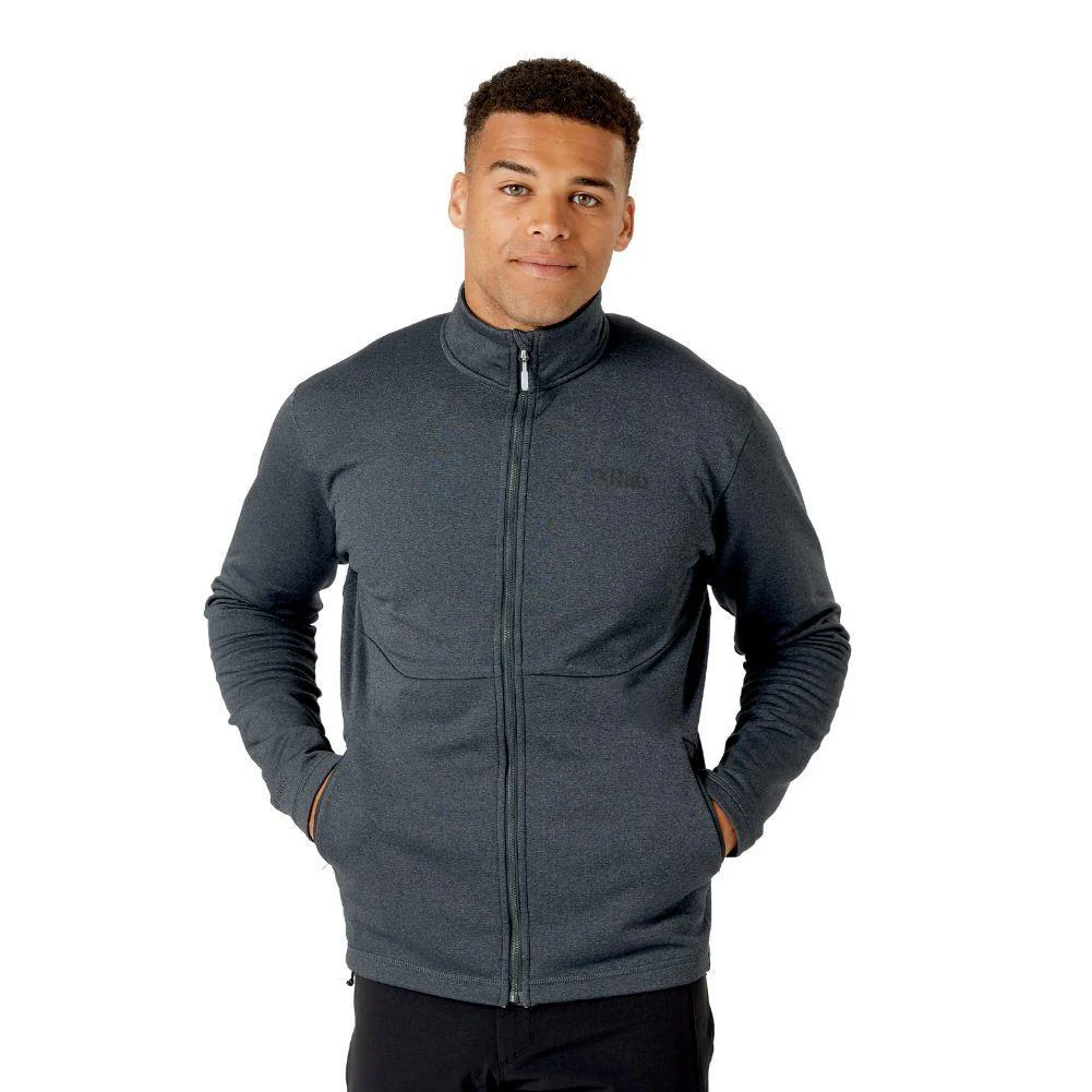 Rab Men's Geon Jacket (Black/Steel Marl) - Image 8