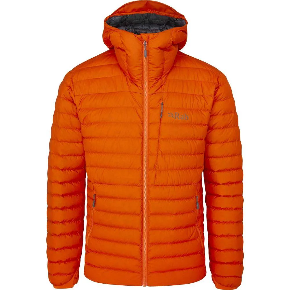 Rab Mens Infinity Microlight Jacket - Large (Firecracker)