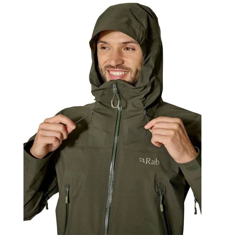 Rab Men's Kangri GORE-TEX Jacket (Olive (Olive)) - Image 5