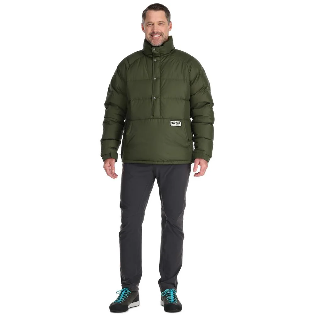 Rab Mens Kinder Smock Down Jacket (Army) - Image 4