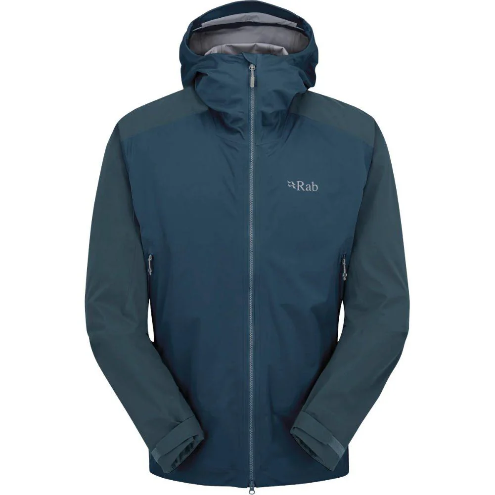 Rab Men's Kinetic Alpine 2.0 Waterproof Jacket (Orion Blue/Blue Night)