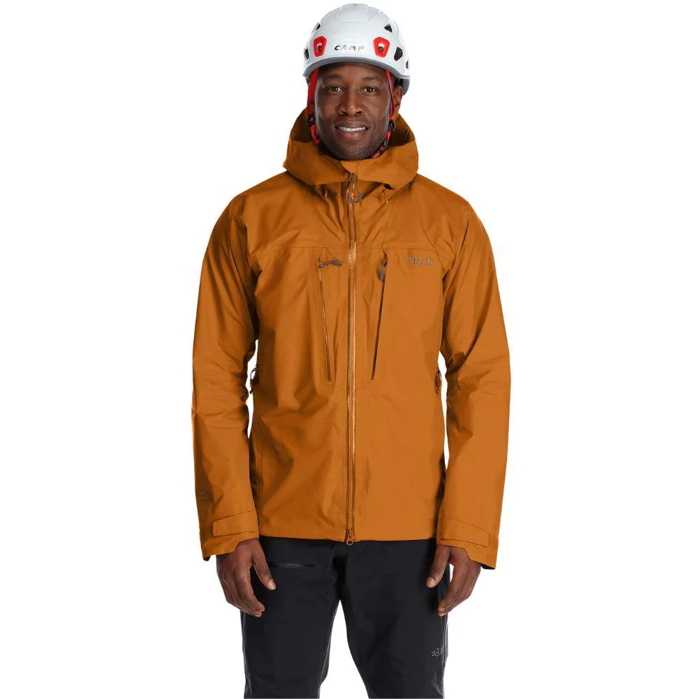 Rab Mens Latok Alpine Gore-Tex Jacket (Marmalade) - Image 3