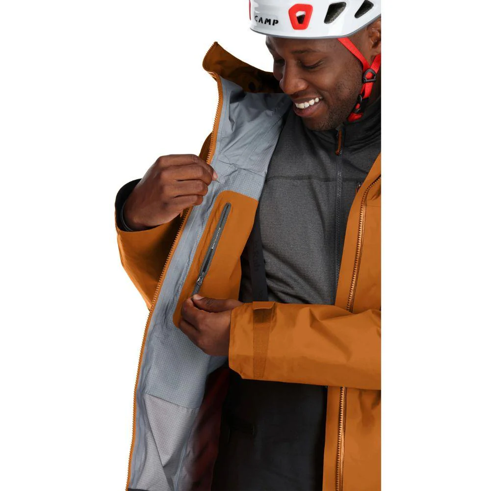 Rab Mens Latok Alpine Gore-Tex Jacket (Marmalade) - Image 5