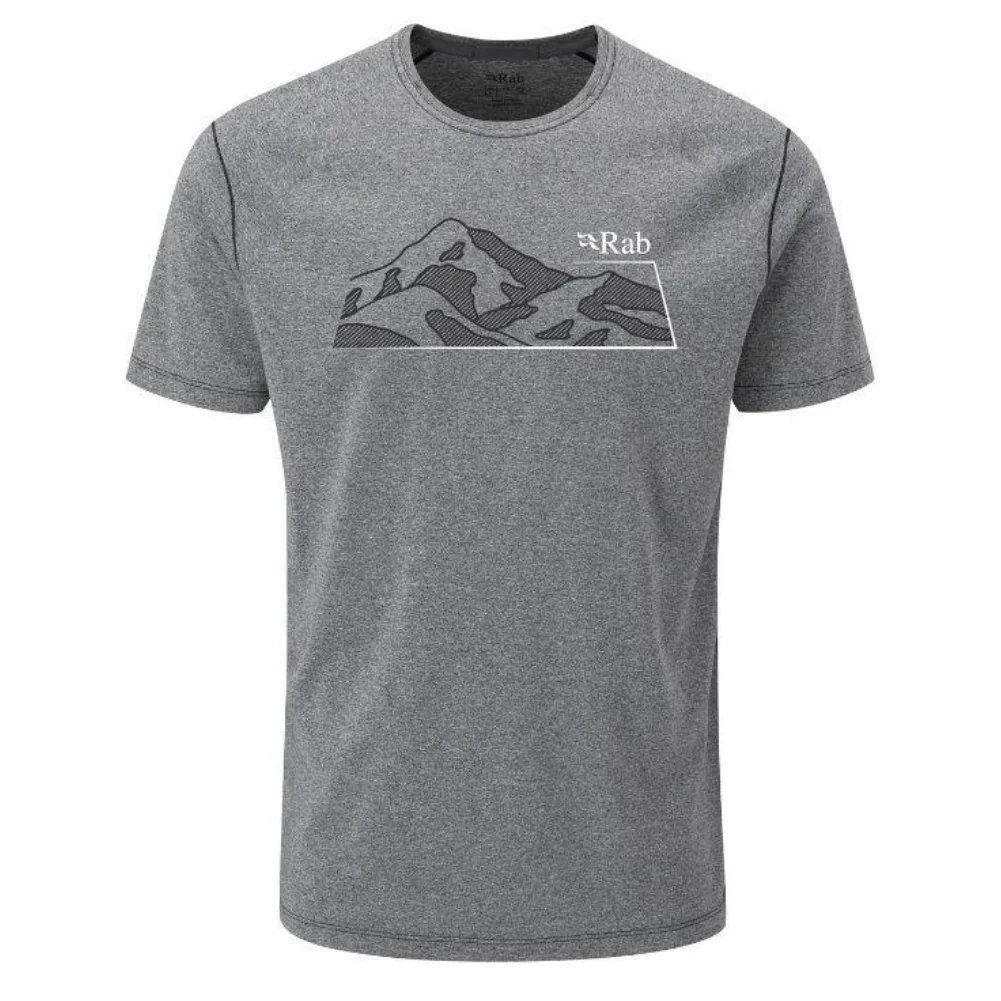 Rab Men's Mantle Mountain Tee (Beluga)