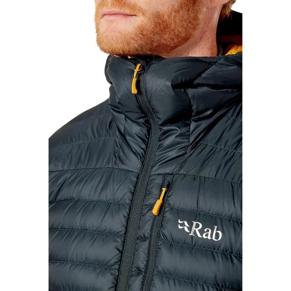 Rab Men's Microlight Alpine Recycled Down Jacket (Beluga) - Image 4
