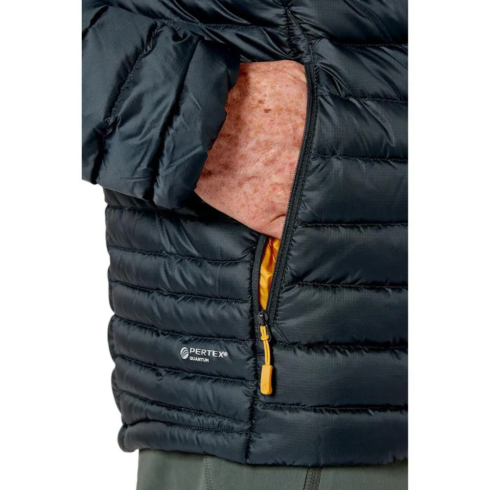 Rab Men's Microlight Alpine Recycled Down Jacket (Beluga) - Image 6