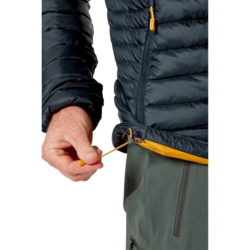 Rab Men's Microlight Alpine Recycled Down Jacket (Beluga) - Image 7