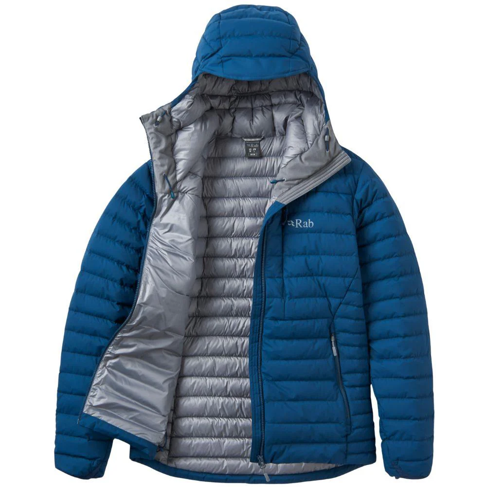 Rab Men's Microlight Windstopper Down Jacket (Tempest Blue) - Image 3
