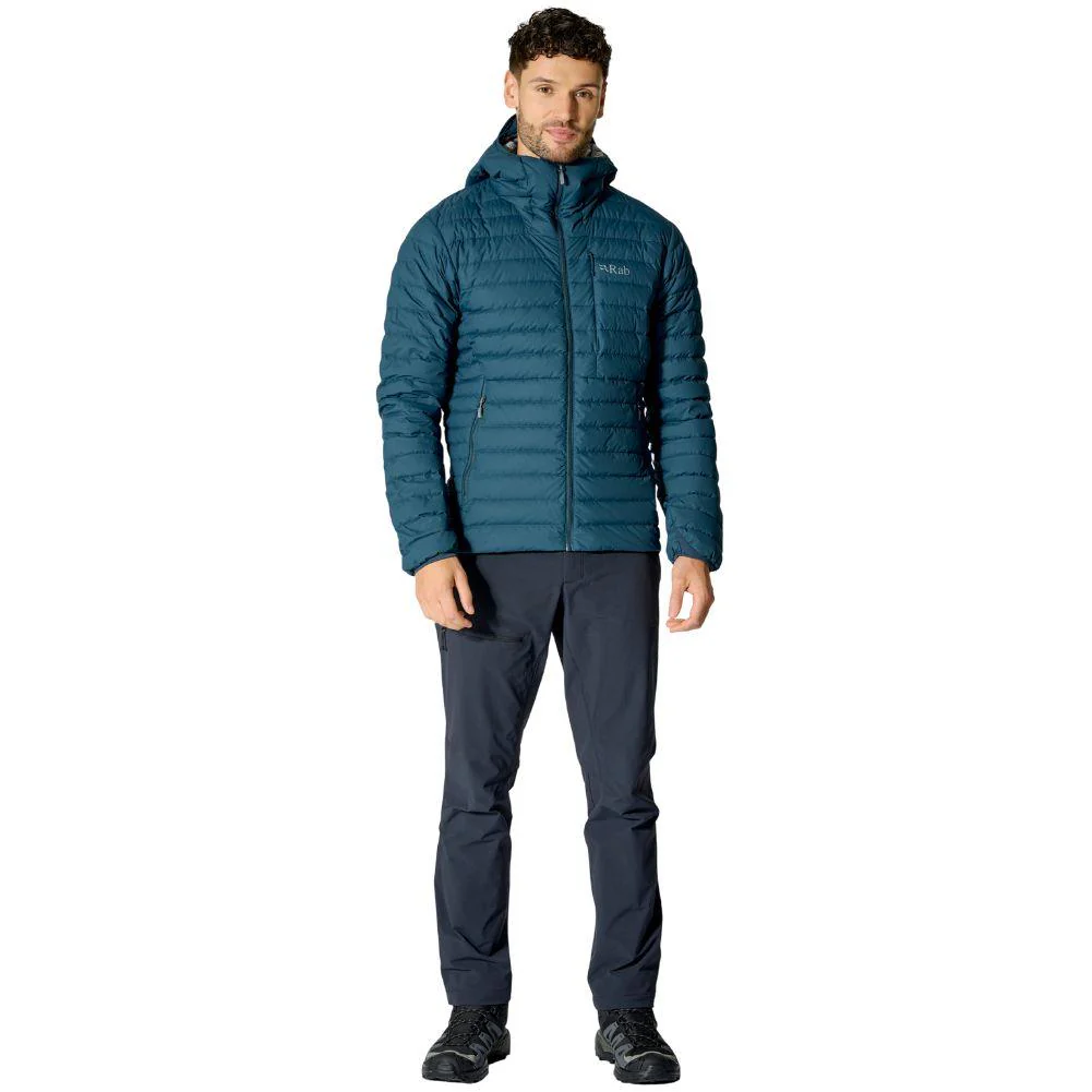 Rab Men's Microlight Windstopper Down Jacket (Tempest Blue) - Image 4