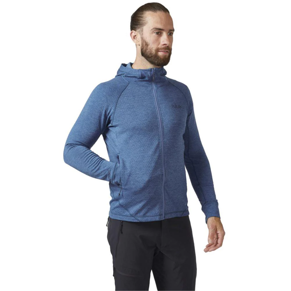Rab Men's Nexus Full Zip Hoody (Denim) - Image 9