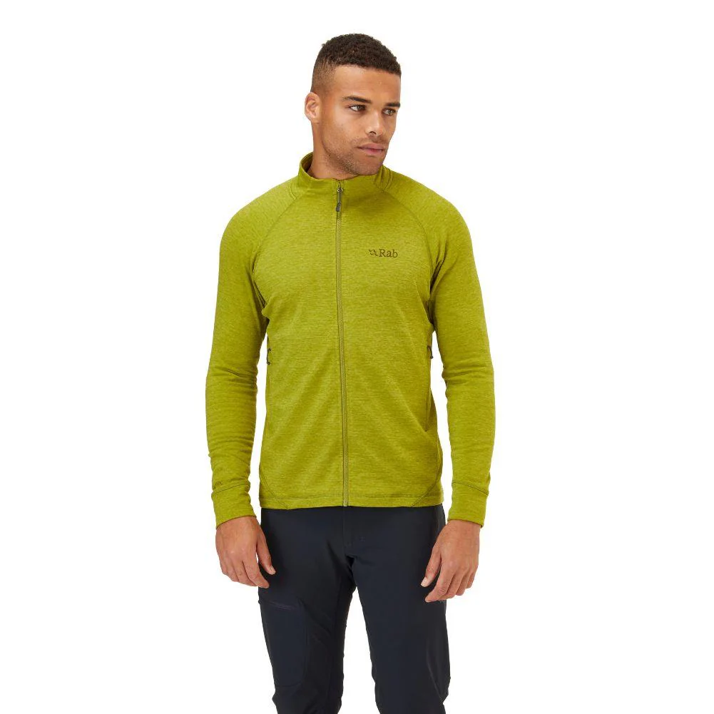Rab Men's Nexus Full-Zip Stretch Fleece (Aspen Green) - Image 14