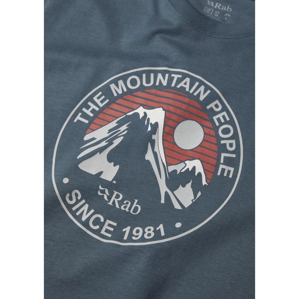 Rab Men's Stance Alpine Peak Tee (Orion Blue) - Image 3