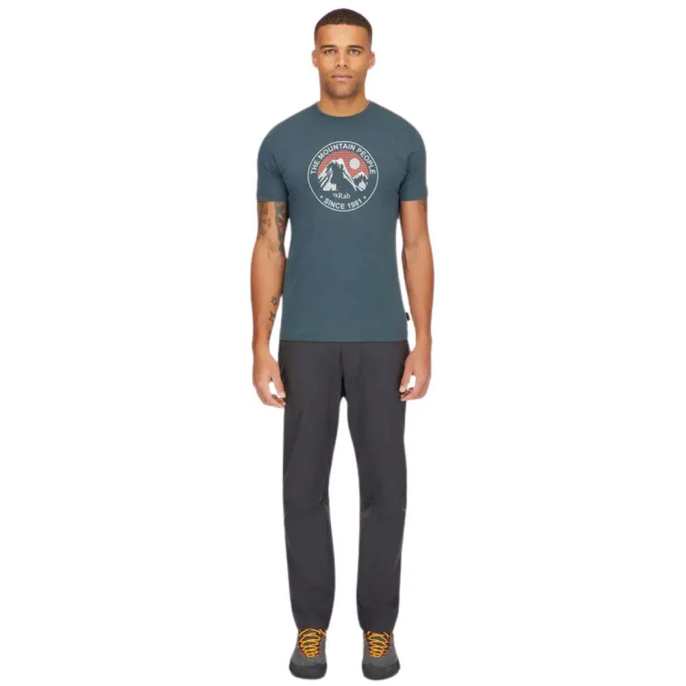 Rab Men's Stance Alpine Peak Tee (Orion Blue) - Image 9