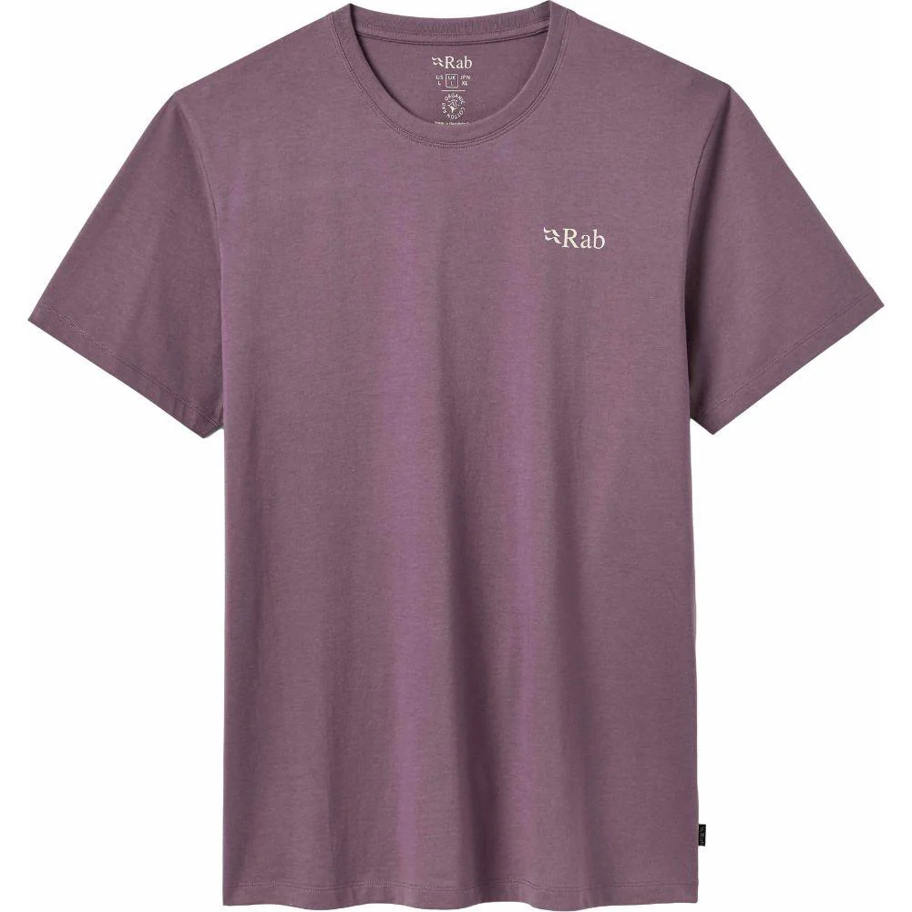 Rab Men's Stance Mountain Peak Tee (Dark Iris) - Image 2