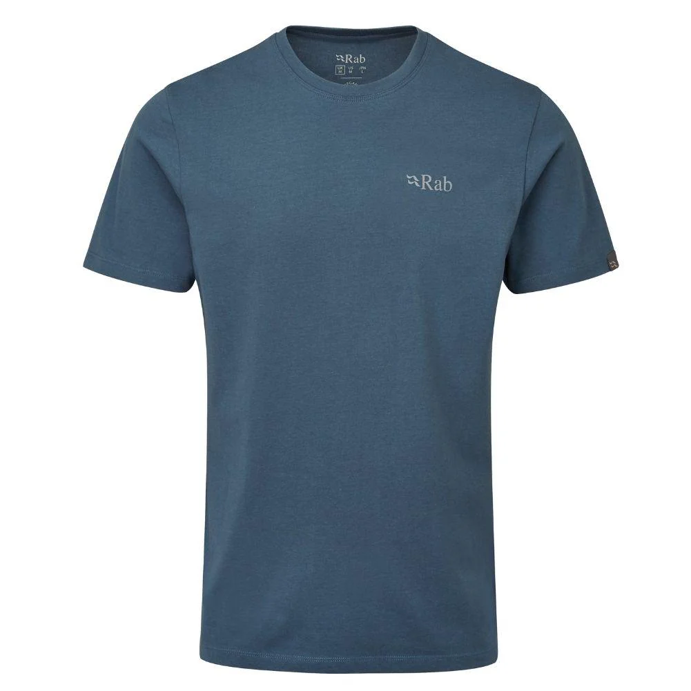 RAB Men's Stance Mountain Peak Tee (Orion Blue)