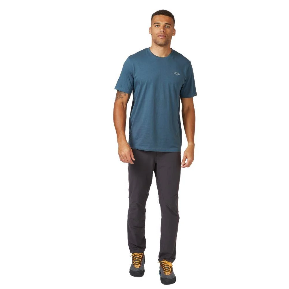 RAB Men's Stance Mountain Peak Tee (Orion Blue) - Image 5