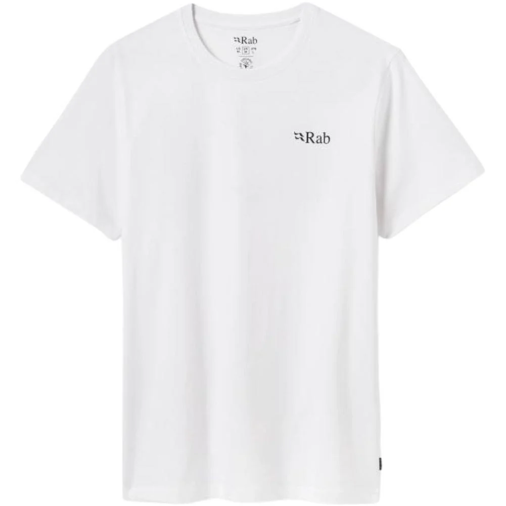 Rab Men's Stance Pitch Tee (White) - Image 2