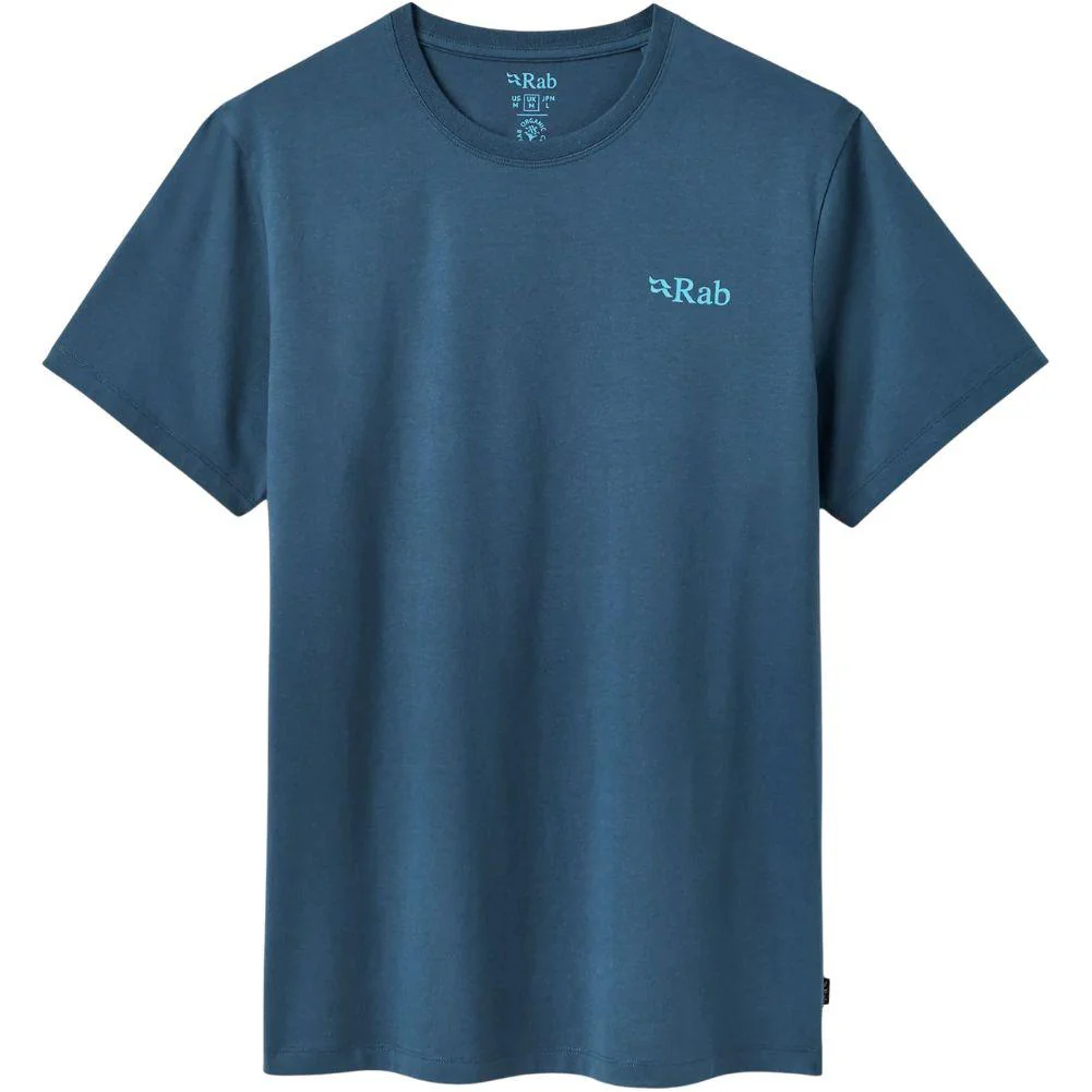 Rab Men's Stance Strata Tee (Tempest Blue) - Image 2