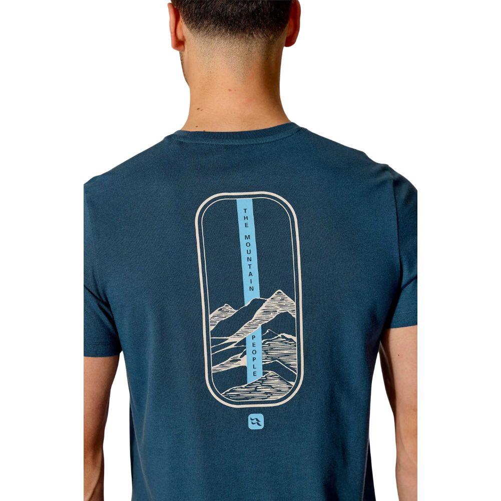Rab Men's Stance Strata Tee (Tempest Blue) - Image 4