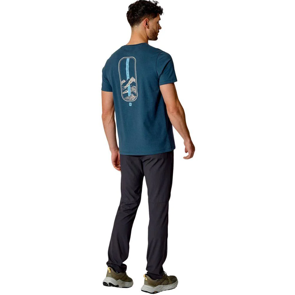 Rab Men's Stance Strata Tee (Tempest Blue) - Image 5