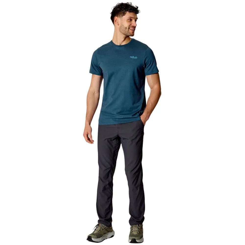 Rab Men's Stance Strata Tee (Tempest Blue) - Image 6