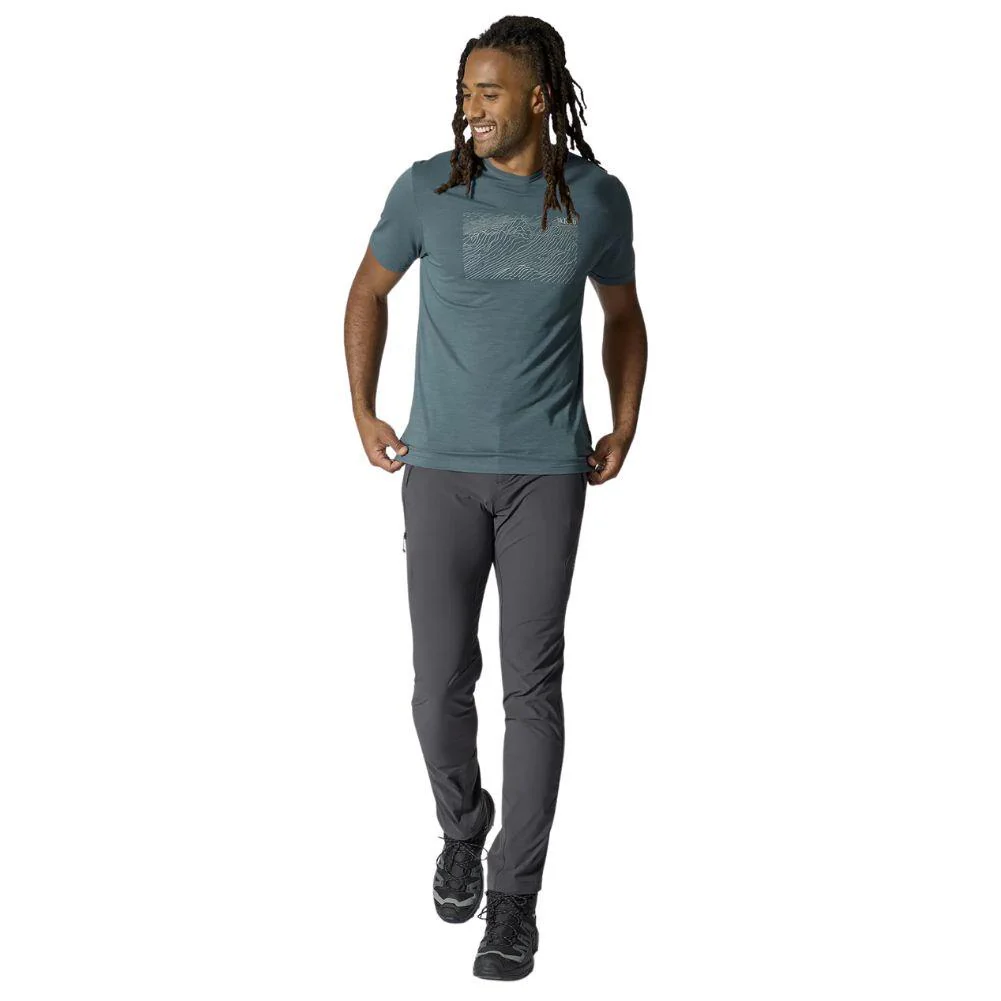 Rab Men's Syncrino Ridge Tee (Orion Blue) - Image 5