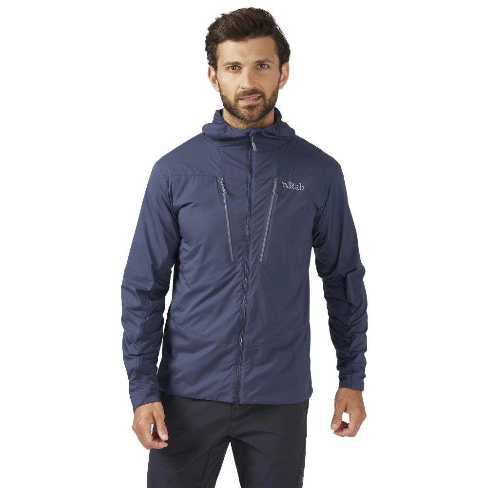 Rab Men's VR Alpine Light Softshell Jacket (Deep Ink) - Image 3