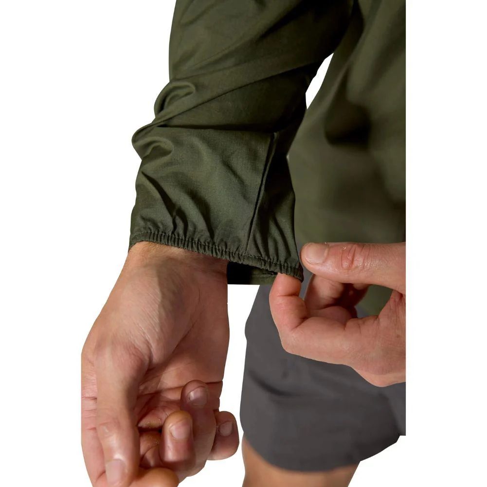 Rab Men's Windgather Hooded Jacket (Army) - Image 7