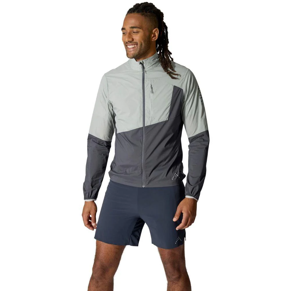 Rab Mens Windveil Jacket - XXL (Light Zinc/Graphene) - Image 6
