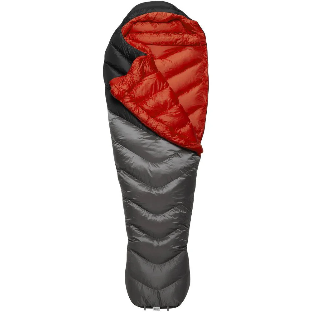 Rab Neutrino Pro 500 Sleeping Bag (-6°C)- Regular- Left Zip (Granite) - Image 3