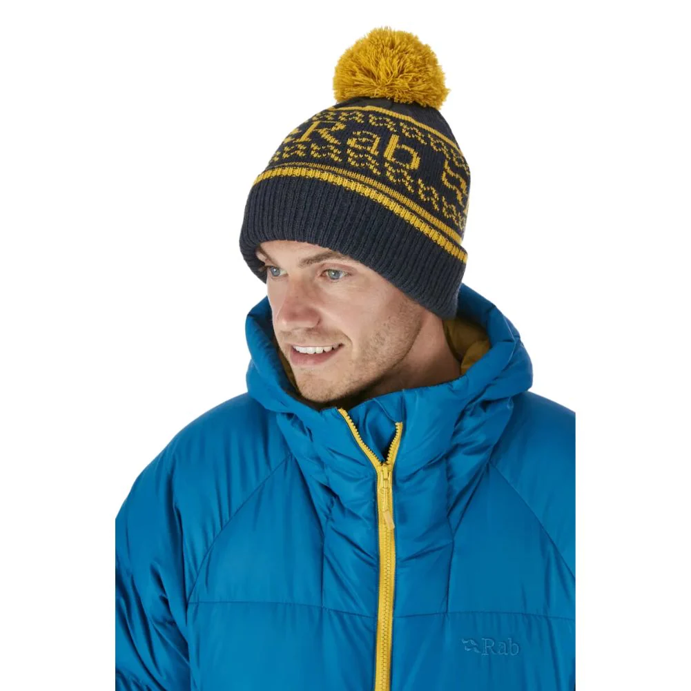 Rab Rock Bobble Beanie (Anthracite) - Image 2