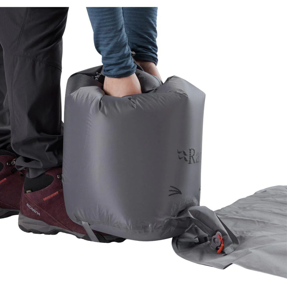 Rab Stratosphere 4 Sleeping Mat - Regular Wide (Graphene) - Image 12