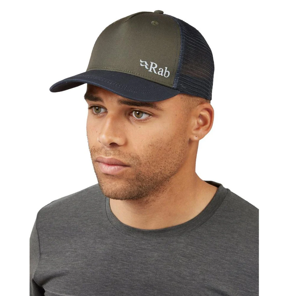 RAB Trucker Logo Cap (Army) - Image 5