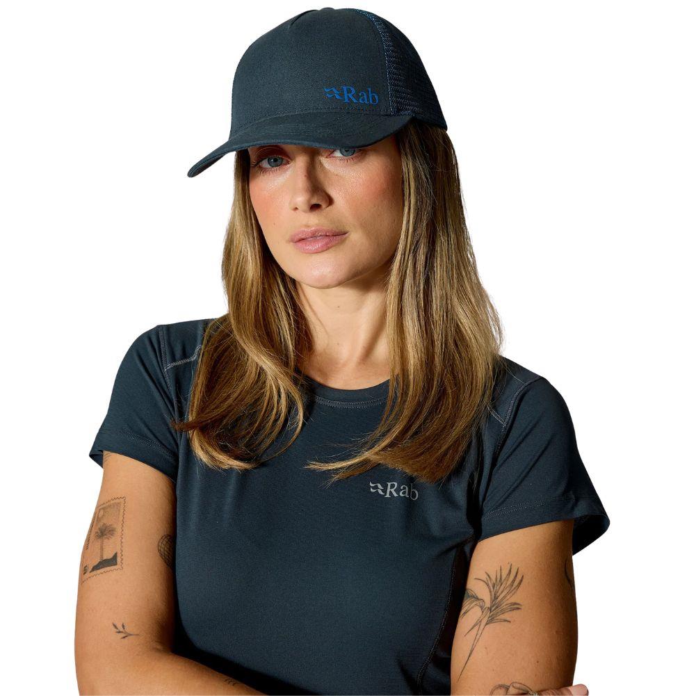 Rab Trucker Logo Cap (Tempest Blue) - Image 2