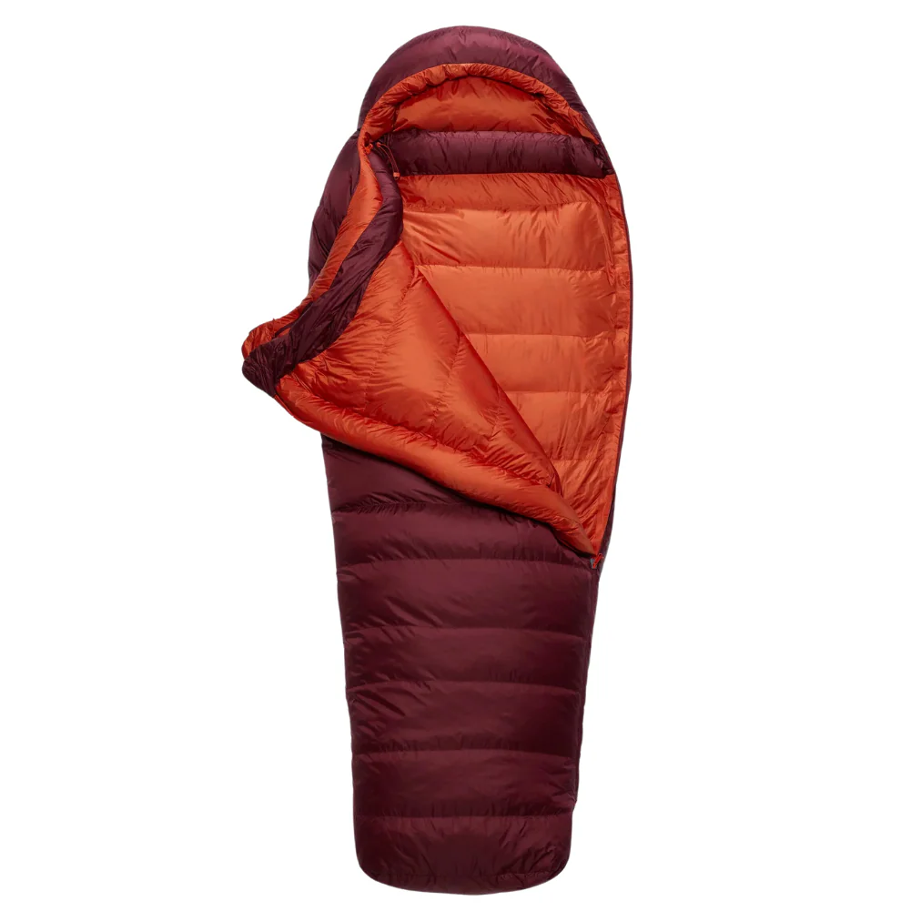 Rab Women's Ascent 900 Down Sleeping Bag (Deep Heather) - Image 2