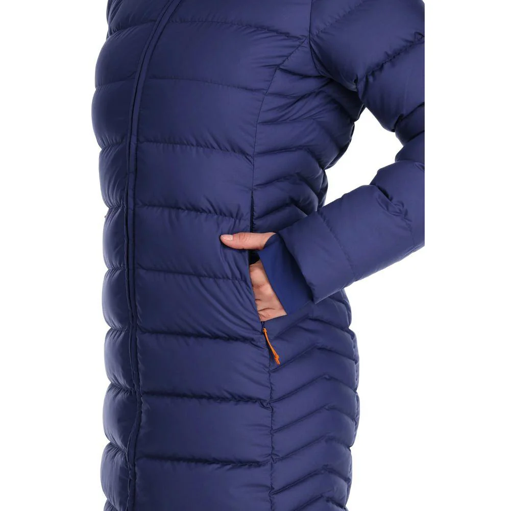 Rab Women's Deep Cover Down Parka (Patriot Blue) - Image 5