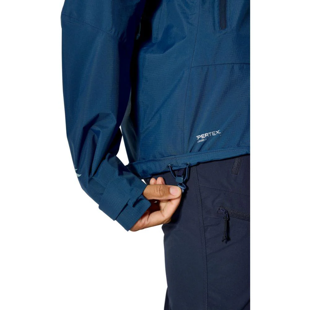 Rab Women's Downpour Mountain Waterproof Jacket (Tempest Blue) - Image 10