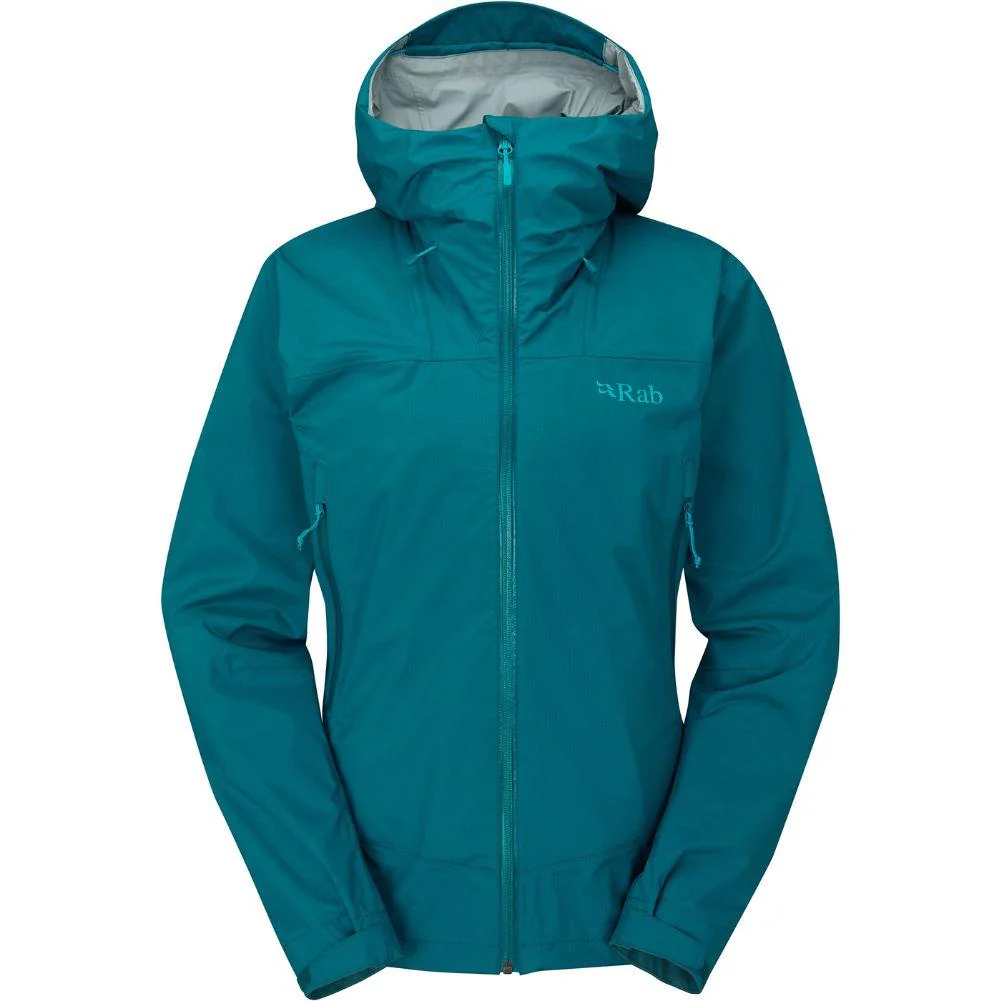 Rab Women's Downpour Plus 2.0 Waterproof Jacket (Ultramarine)