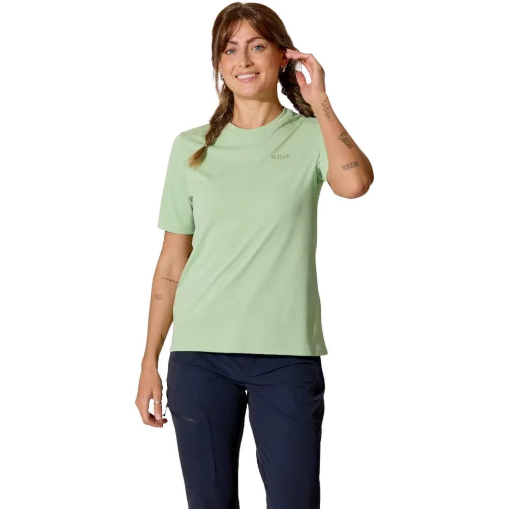 Rab Women's Force Tee (Fig Green) - Image 3