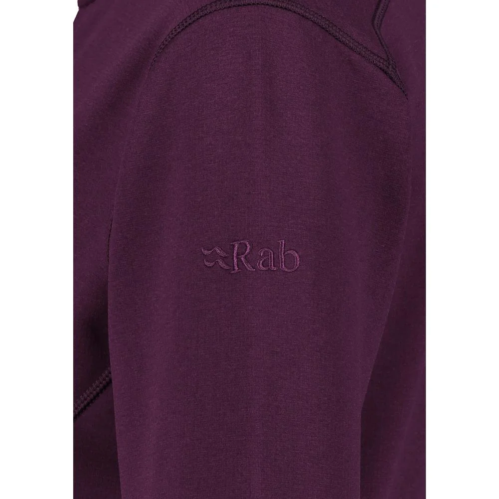 Rab Women's Geon Fleece Jacket (Eggplant) - Image 4