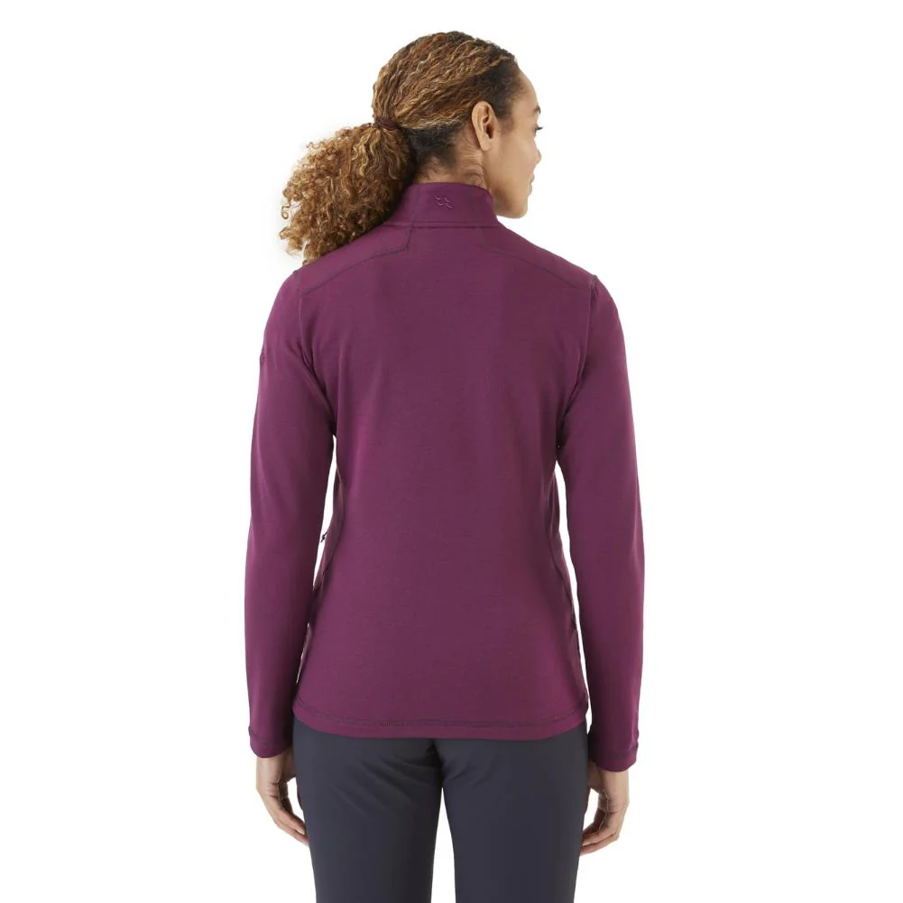 Rab Women's Geon Fleece Jacket (Eggplant) - Image 7