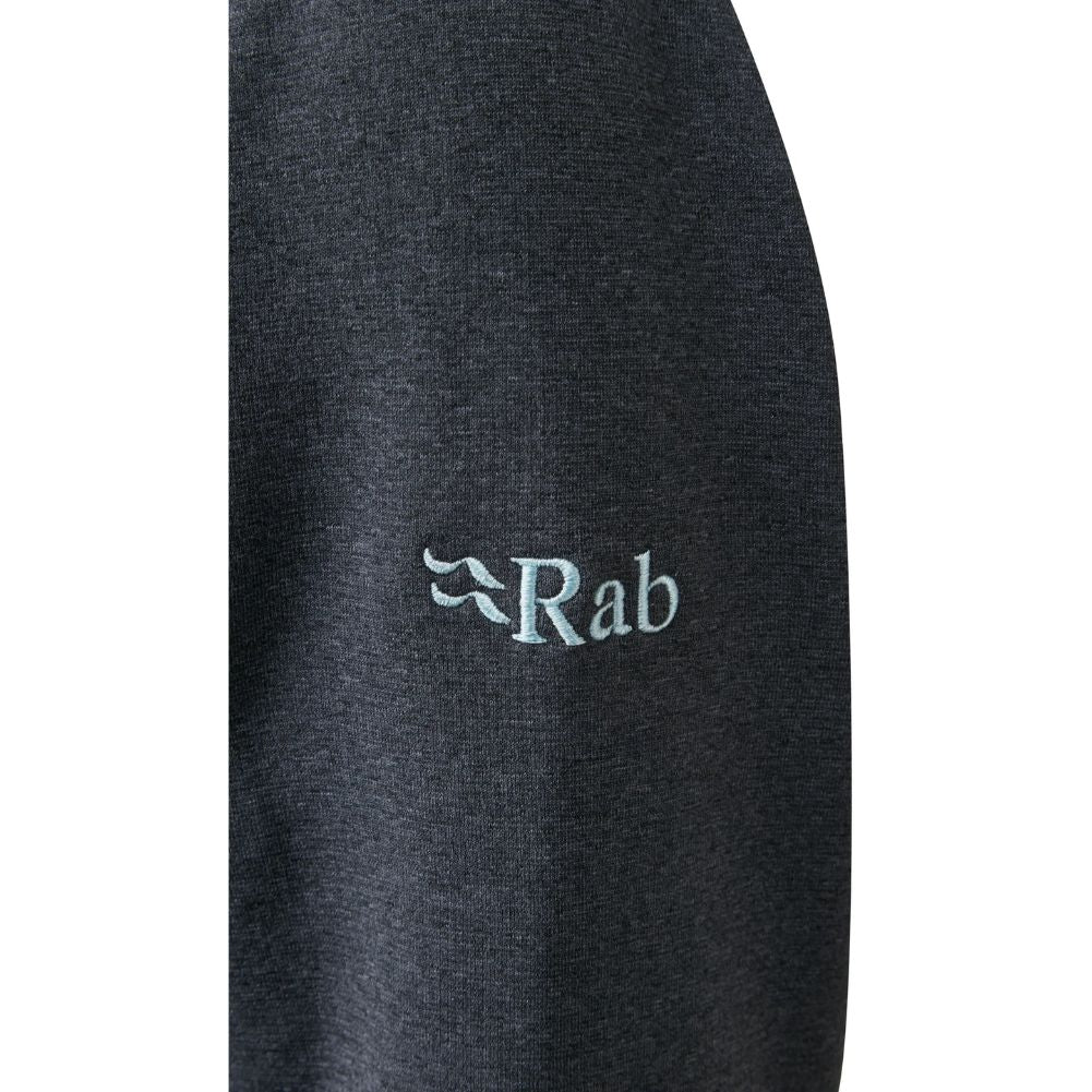 Rab Women's Geon Fleece Jacket (Black/Steel Marl) - Image 4