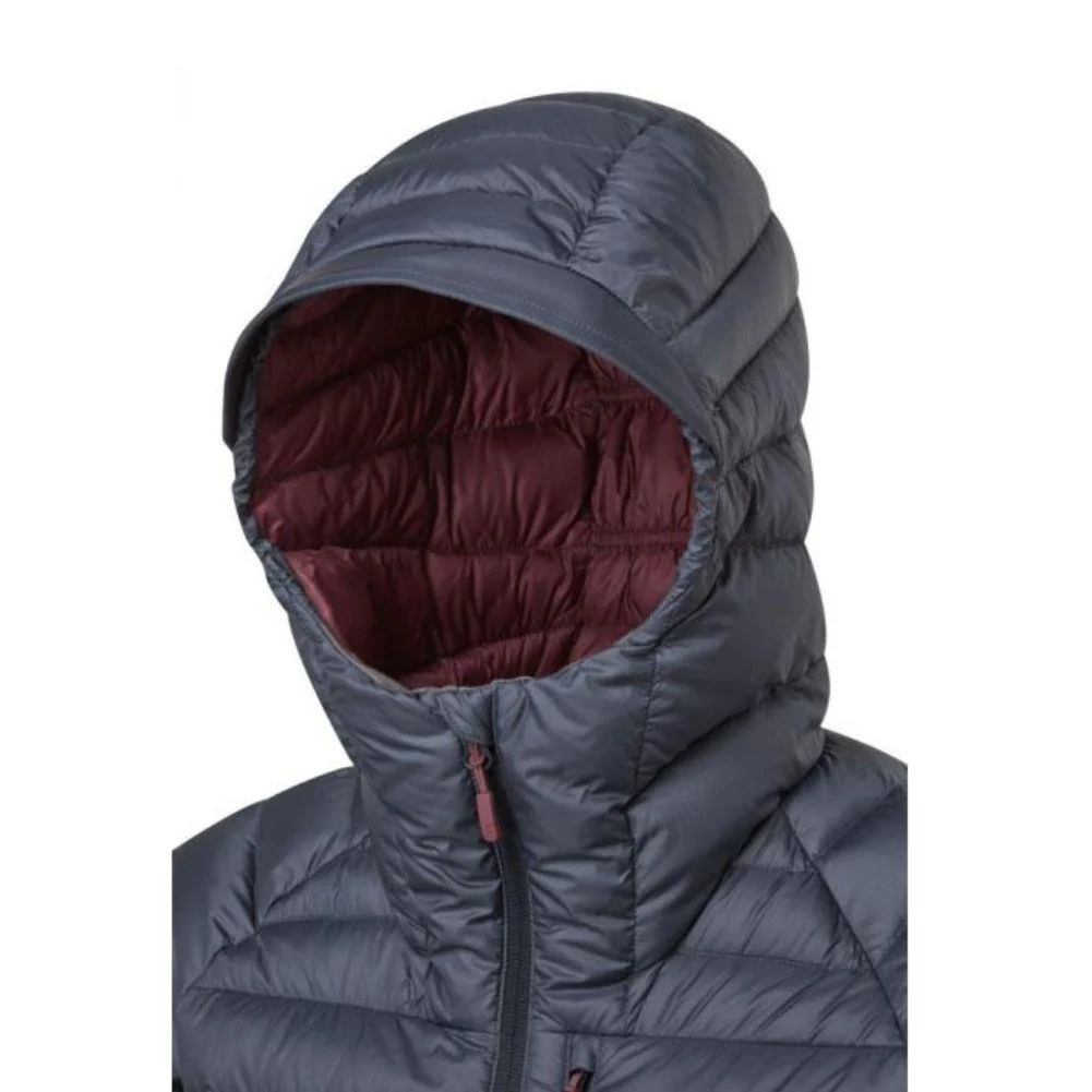 Rab Women's Microlight Alpine Recycled Down Jacket (Steel) - Image 3