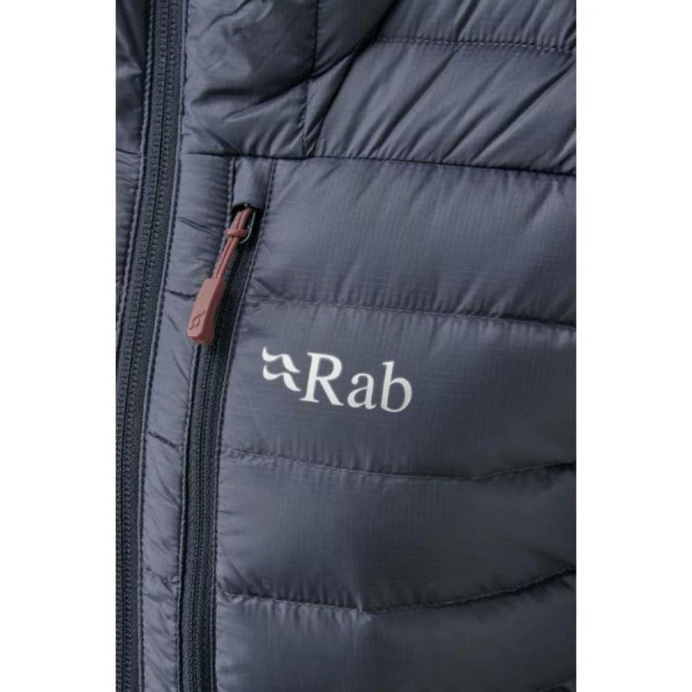 Rab Women's Microlight Alpine Recycled Down Jacket (Steel) - Image 5