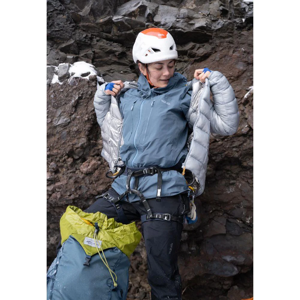 Rab Women's Mythic G Down Jacket (Cloud Grey) - Image 9