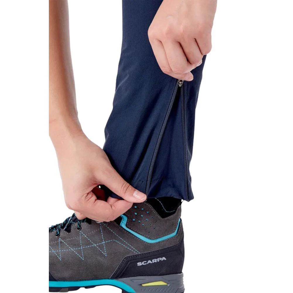 Rab Women's Torque Mountain Pants - 10 (Beluga/Black) - Image 5