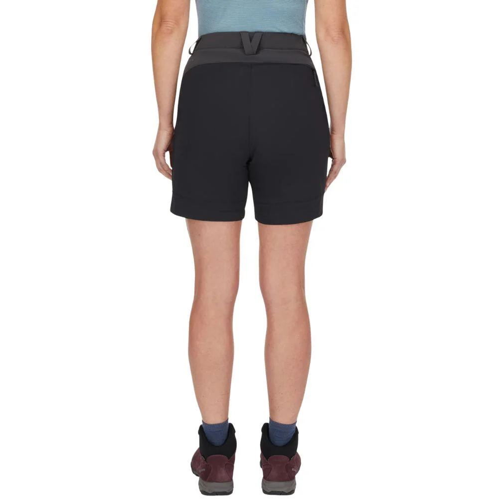 Rab Women's Torque Mountain Shorts - 8" (Anthracite/Black) - Image 5
