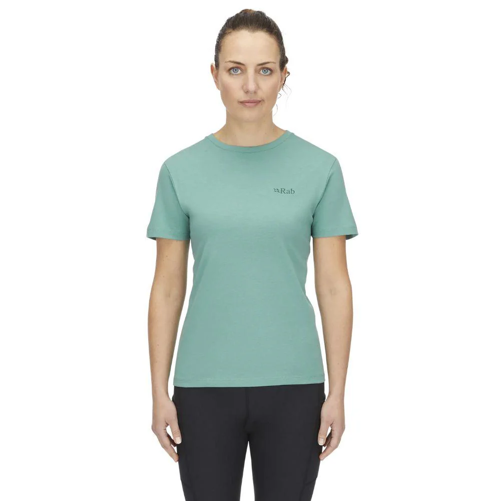 Rab Women's Tuku Ridge Tee (Glacier Blue) - Image 3