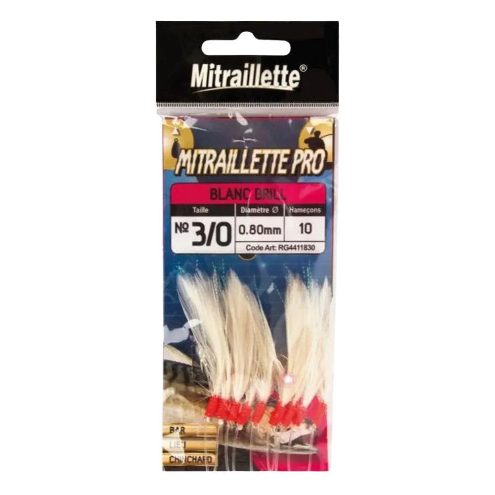 Ragot Mitraillette Original Special Pro Fishing Feather (White Bright) - Image 2