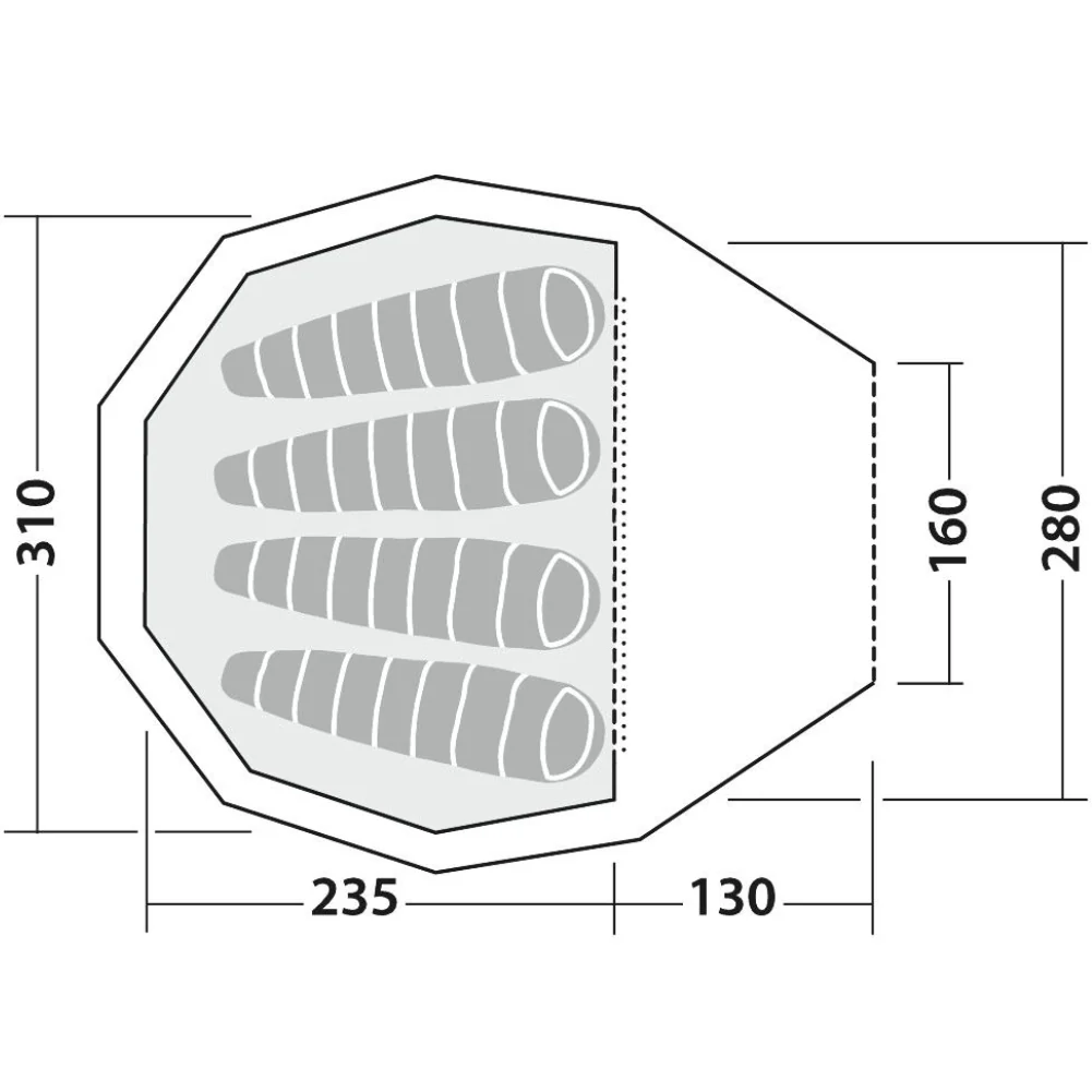 Robens Green Cone PRS Tipi Tent (2022) - Image 11